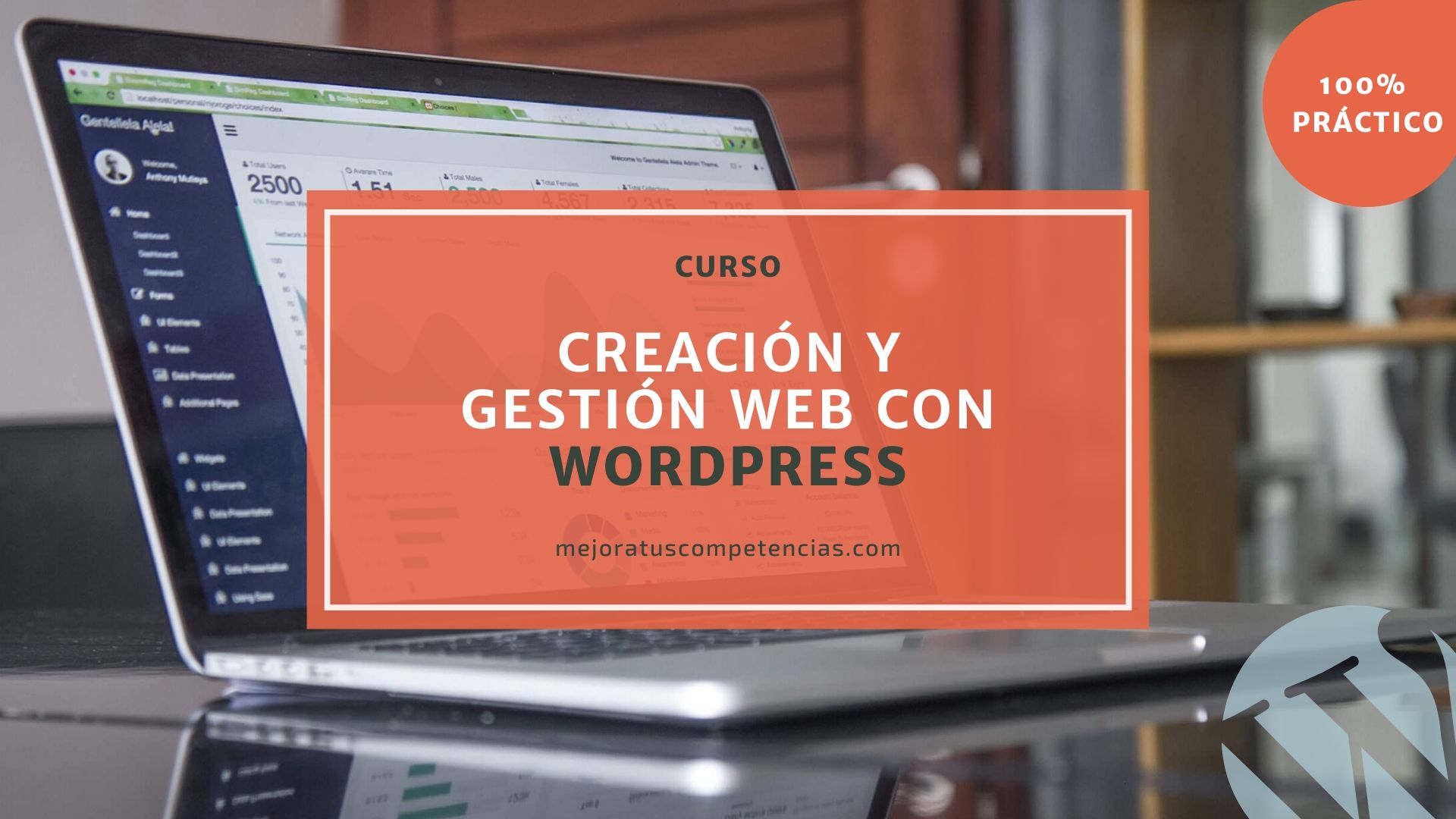 Cómo crear una web con WordPress - Curso en Tenerife - Instala, Crea y personaliza tu propio WordPress